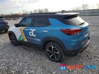 Drugie zdjęcie samochodu z przodu: 2022 CHEVROLET TRAILBLAZER RS VIN:KL79MTSL4NB054009 - miniatura