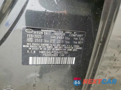 Zdjęcie 13 z 13 samochodu: 2025 HYUNDAI SONATA SEL VIN:KMHL64JA1SA485784 - miniatura