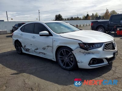 Czwarte zdjęcie samochodu z boku: 2020 ACURA TLX TECHNOLOGY VIN:19UUB3F6XLA002363 - miniatura