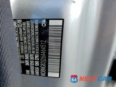 Zdjęcie 12 z 12 samochodu: 2006 MERCEDES-BENZ S 430 4MATIC VIN:WDBNG83J26A464512 - miniatura
