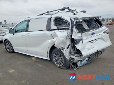 Drugie zdjęcie samochodu z przodu: 2024 TOYOTA SIENNA XLE 8-PASSENGER VIN:5TDYRKEC8RS198960 - miniatura