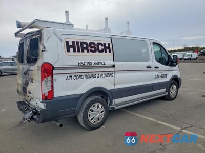 Trzecie zdjęcie samochodu z tyłu: 2023 FORD TRANSIT T-250 UTILITY / SERVICE VAN VIN:1FTBR1Y82PKA67065 - miniatura