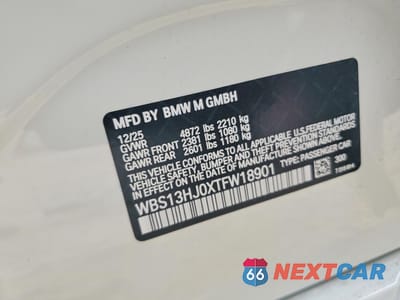 Zdjęcie 13 z 13 samochodu: 2026 BMW M3 VIN:WBS13HJ0XTFW18901 - miniatura