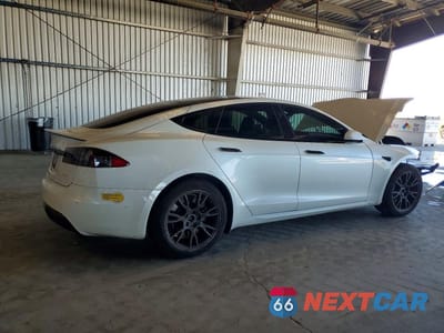 Trzecie zdjęcie samochodu z tyłu: 2022 TESLA MODEL S VIN:5YJSA1E67NF468812 - miniatura