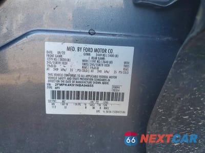 Zdjęcie 14 z 14 samochodu: 2022 FORD EDGE TITANIUM VIN:2FMPK4K91NBA94855 - miniatura