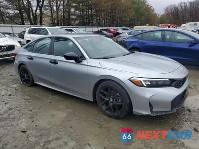 Czwarte zdjęcie samochodu z boku: 2025 HONDA CIVIC SPORT VIN:2HGFE2F51SH585679 - miniatura