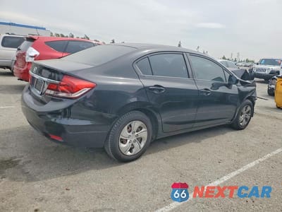 Trzecie zdjęcie samochodu z tyłu: 2015 HONDA CIVIC LX VIN:2HGFB2F5XFH536933 - miniatura