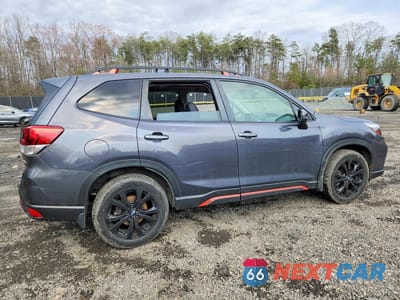 Trzecie zdjęcie samochodu z tyłu: 2020 SUBARU FORESTER SPORT VIN:JF2SKARC6LH425798 - miniatura