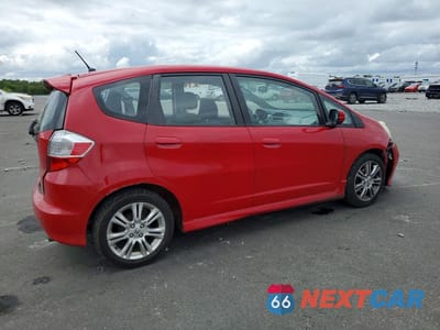 Trzecie zdjęcie samochodu z tyłu: 2009 HONDA FIT SPORT VIN:JHMGE88489S043801 - miniatura