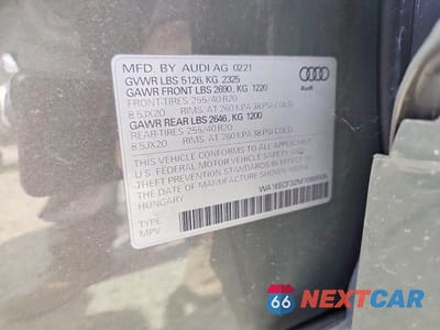 Zdjęcie 12 z 12 samochodu: 2021 AUDI Q3 PREMIUM PLUS S LINE 45 VIN:WA1EECF32M1088506 - miniatura