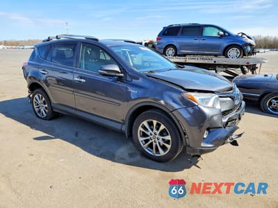 Czwarte zdjęcie samochodu z boku: 2016 TOYOTA RAV4 HYBRID LIMITED VIN:JTMDJREV4GD020228 - miniatura