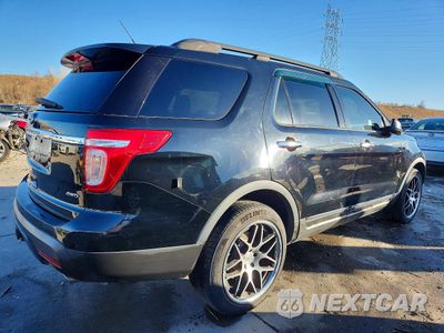 Trzecie zdjęcie samochodu z tyłu: 2011 FORD EXPLORER VIN:1FMHK8B82BGA88313 - miniatura