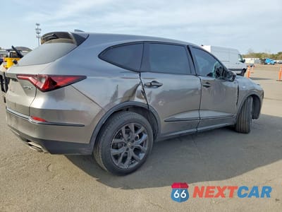 Trzecie zdjęcie samochodu z tyłu: 2024 ACURA MDX A-SPEC VIN:5J8YE1H07RL027191 - miniatura