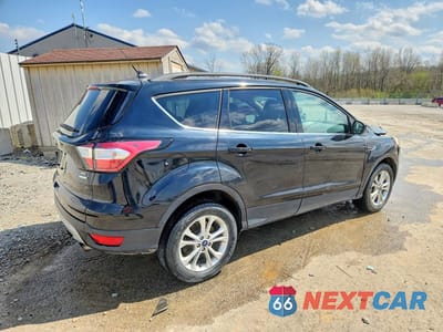 Trzecie zdjęcie samochodu z tyłu: 2018 FORD ESCAPE SEL VIN:1FMCU0HD1JUB59754 - miniatura