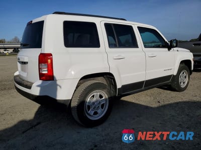 Trzecie zdjęcie samochodu z tyłu: 2012 JEEP PATRIOT SPORT VIN:1C4NJRBB4CD568805 - miniatura