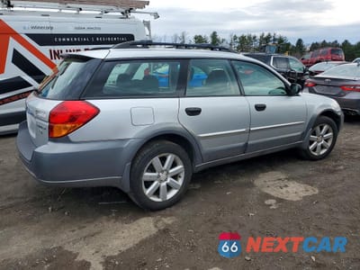 Trzecie zdjęcie samochodu z tyłu: 2006 SUBARU LEGACY OUTBACK 2.5I VIN:4S4BP61C567346086 - miniatura