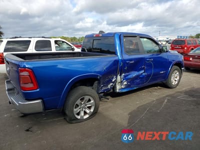 Trzecie zdjęcie samochodu z tyłu: 2019 RAM 1500 LARAMIE VIN:1C6RREDT6KN785653 - miniatura