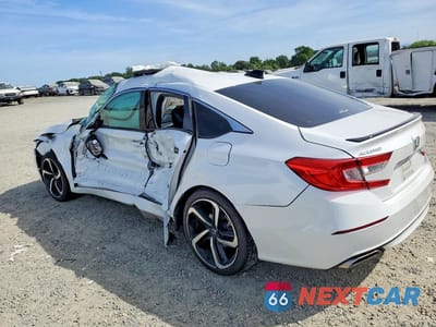 Drugie zdjęcie samochodu z przodu: 2021 HONDA ACCORD SPORT VIN:1HGCV2F38MA020770 - miniatura