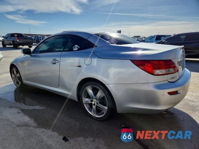 Drugie zdjęcie samochodu z przodu: 2010 LEXUS IS 250C BASE VIN:JTHFF2C27A2506382 - miniatura