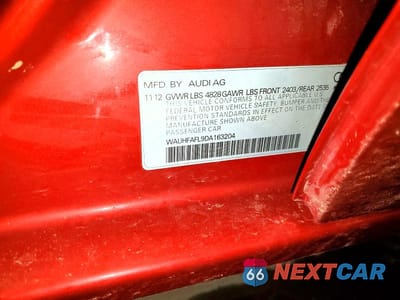 Zdjęcie 12 z 12 samochodu: 2013 AUDI A4 PREMIUM PLUS VIN:WAUHFAFL9DA163204 - miniatura