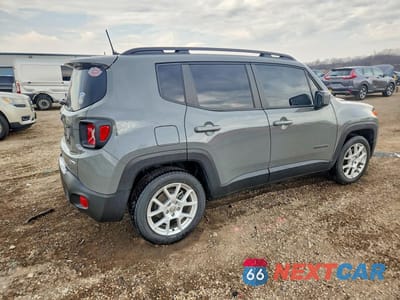 Trzecie zdjęcie samochodu z tyłu: 2021 JEEP RENEGADE LATITUDE VIN:ZACNJCBB0MPN12180 - miniatura