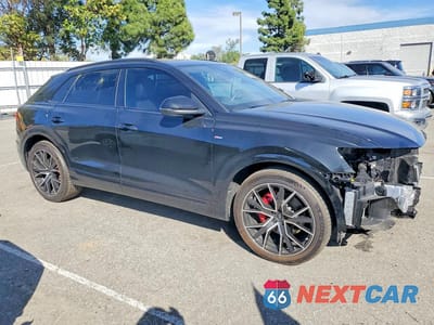 Czwarte zdjęcie samochodu z boku: 2022 AUDI Q8 PRESTIGE S-LINE VIN:WA1FVBF17ND026970 - miniatura