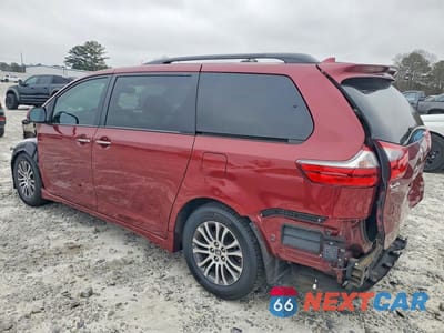 Drugie zdjęcie samochodu z przodu: 2020 TOYOTA SIENNA XLE 8-PASSENGER VIN:5TDYZ3DC2LS047224 - miniatura