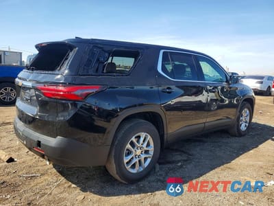 Trzecie zdjęcie samochodu z tyłu: 2023 CHEVROLET TRAVERSE LS VIN:1GNERFKW4PJ189134 - miniatura