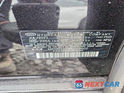 Zdjęcie 12 z 12 samochodu: 2024 GENESIS G80 2.5T VIN:KMTGB4SC2RU208802 - miniatura