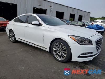 Czwarte zdjęcie samochodu z boku: 2017 GENESIS G80 3.8 VIN:KMHGN4JE2HU170104 - miniatura