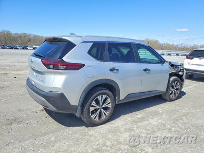 Trzecie zdjęcie samochodu z tyłu: 2021 NISSAN ROGUE SV VIN:5N1AT3BB2MC731010 - miniatura
