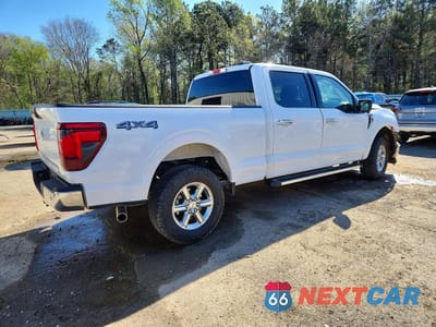 Trzecie zdjęcie samochodu z tyłu: 2024 FORD F150 XLT VIN:1FTFW3L81RKD30422 - miniatura