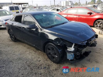 Czwarte zdjęcie samochodu z boku: 2021 HYUNDAI ELANTRA SEL VIN:KMHLM4AG2MU140906 - miniatura