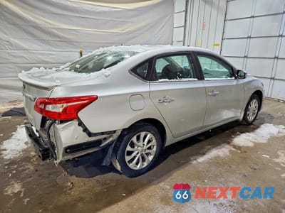 Trzecie zdjęcie samochodu z tyłu: 2019 NISS SENTRA VIN:3N1AB7AP9KY240730 - miniatura
