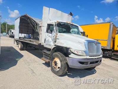 Czwarte zdjęcie samochodu z boku: 2019 INTERNATIONAL MV607 BOX TRUCK VIN:3HAEUMML2KL347305 - miniatura
