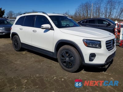 Czwarte zdjęcie samochodu z boku: 2024 MERCEDES-BENZ GLB 250 VIN:W1N4M4GB0RW346797 - miniatura