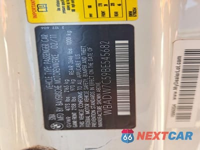 Zdjęcie 12 z 12 samochodu: 2011 BMW 328 I SULEV VIN:WBADW7C59BE545682 - miniatura