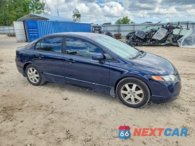 Czwarte zdjęcie samochodu z boku: 2006 HONDA CIVIC LX VIN:1HGFA15526L022835 - miniatura
