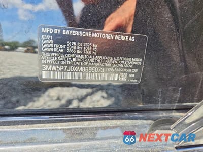 Zdjęcie 12 z 12 samochodu: 2021 BMW 330E VIN:3MW5P7J0XM8B95073 - miniatura
