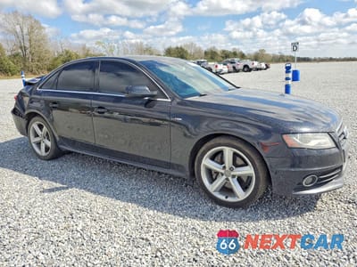 Czwarte zdjęcie samochodu z boku: 2012 AUDI A4 PREMIUM PLUS VIN:WAUHFAFL9CA116351 - miniatura