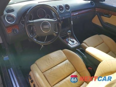 Zdjęcie 8 z 12 samochodu: 2005 AUDI A4 QUATTRO CABRIOLET VIN:WAUDT48H35K024389 - miniatura