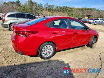 Trzecie zdjęcie samochodu z tyłu: 2018 HYUNDAI ACCENT SE VIN:3KPC24A34JE005671 - miniatura