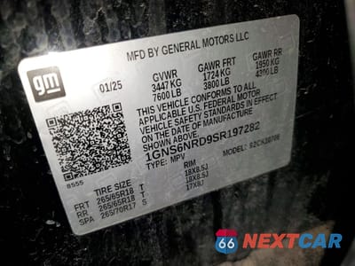 Zdjęcie 14 z 14 samochodu: 2025 CHEVROLET TAHOE K1500 LT VIN:1GNS6NRD9SR197282 - miniatura