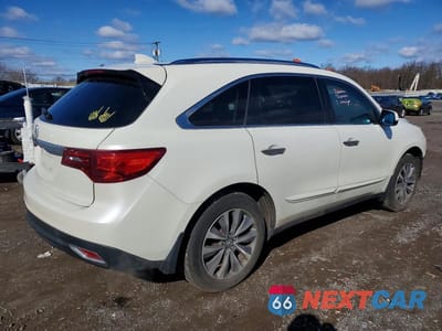 Trzecie zdjęcie samochodu z tyłu: 2015 ACURA MDX TECHNOLOGY VIN:5FRYD4H48FB011116 - miniatura