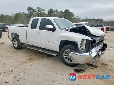 Czwarte zdjęcie samochodu z boku: 2012 CHEVROLET SILVERADO C1500 LT VIN:1GCRCSE0XCZ197391 - miniatura