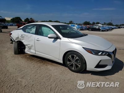 Czwarte zdjęcie samochodu z boku: 2022 NISSAN SENTRA SV VIN:3N1AB8CV8NY305590 - miniatura