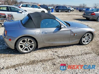 Trzecie zdjęcie samochodu z tyłu: 2003 BMW Z4 3.0 VIN:4USBT53443LU02192 - miniatura