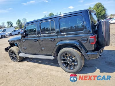 Drugie zdjęcie samochodu z przodu: 2023 JEEP WRANGLER SAHARA VIN:1C4HJXEG9PW521062 - miniatura