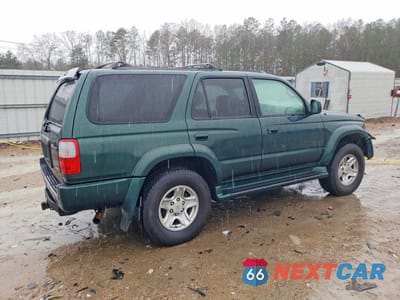 Trzecie zdjęcie samochodu z tyłu: 2000 TOYOTA 4RUNNER SR5 VIN:JT3HN86R8Y0298127 - miniatura