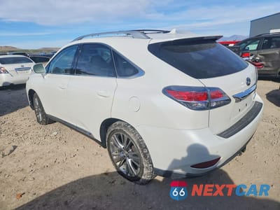 Drugie zdjęcie samochodu z przodu: 2013 LEXUS RX VIN:JTJBC1BA3D2066660 - miniatura